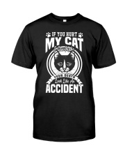 If You Hurt My Cat Classic T-Shirt tile