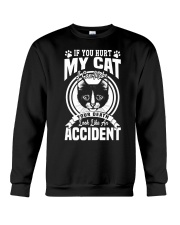 If You Hurt My Cat Crewneck Sweatshirt tile
