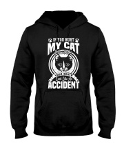 If You Hurt My Cat Hooded Sweatshirt tile