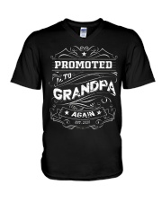 Grandpa Again 2020 V-Neck T-Shirt tile
