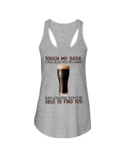 Touch My Beer Ladies Flowy Tank tile