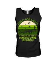 Limited Edition - Crazy Dog Lady Unisex Tank thumbnail