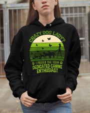 Limited Edition - Crazy Dog Lady Hooded Sweatshirt apparel-hooded-sweatshirt-lifestyle-07