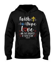 Faith Hope Love Hooded Sweatshirt tile