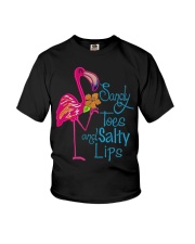 Sandy Toes And Salty Lips Youth T-Shirt tile
