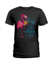 Sandy Toes And Salty Lips Ladies T-Shirt front