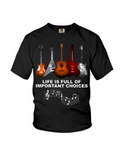 Life Is Full Of Improtant Choices Youth T-Shirt tile