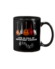 Life Is Full Of Improtant Choices Mug tile