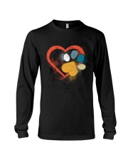 Heart Pet Footprint Long Sleeve Tee tile