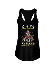Cat Make Me Happy Ladies Flowy Tank tile