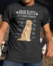 Anatomy Of A Golden Retriever Classic T-Shirt apparel-classic-tshirt-lifestyle-28
