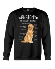 Anatomy Of A Golden Retriever Crewneck Sweatshirt tile