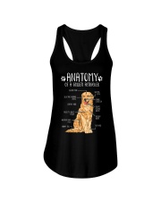 Anatomy Of A Golden Retriever Ladies Flowy Tank tile