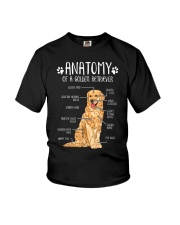 Anatomy Of A Golden Retriever Youth T-Shirt tile