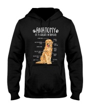 Anatomy Of A Golden Retriever Hooded Sweatshirt tile