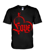 Love V-Neck T-Shirt tile
