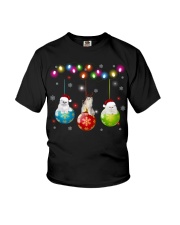 Cat Christmas Youth T-Shirt tile