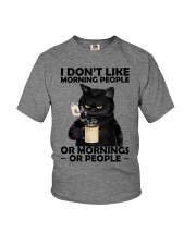 I Don't Like Morning People Youth T-Shirt tile