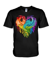 Dragon V-Neck T-Shirt tile
