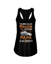 But Papa Is My Favorite Ladies Flowy Tank tile