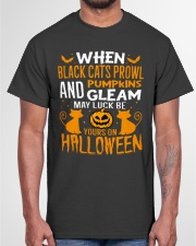 May Luck Be Yours On Halloween Classic T-Shirt garment-tshirt-unisex-front-03