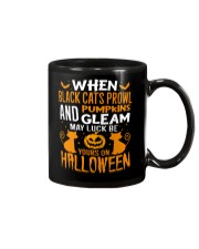 May Luck Be Yours On Halloween Mug tile