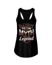 Daddy the Man the Myth the Legend Ladies Flowy Tank tile