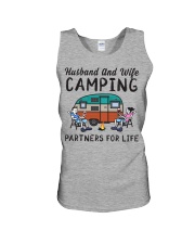 Husband And Wife - Camping Partners For Life Unisex Tank tile