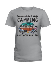 Husband And Wife - Camping Partners For Life Ladies T-Shirt front