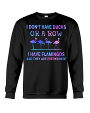 I Have Flamingos And They Are Everywhere Crewneck Sweatshirt tile