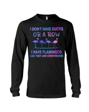 I Have Flamingos And They Are Everywhere Long Sleeve Tee tile