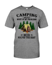 Camping Solves Most Of My Problems Premium Fit Mens Tee tile