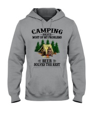 Camping Solves Most Of My Problems Hooded Sweatshirt tile