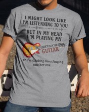 I Might Look Like I'm Listenning To You Classic T-Shirt apparel-classic-tshirt-lifestyle-28