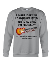 I Might Look Like I'm Listenning To You Crewneck Sweatshirt tile