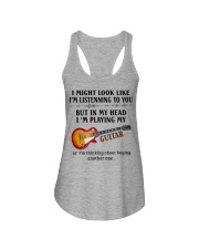 I Might Look Like I'm Listenning To You Ladies Flowy Tank tile