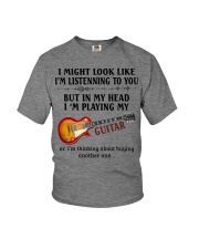 I Might Look Like I'm Listenning To You Youth T-Shirt tile