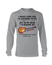 I Might Look Like I'm Listenning To You Long Sleeve Tee tile