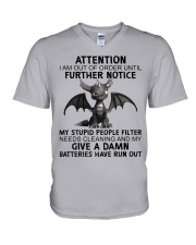 Attention V-Neck T-Shirt tile