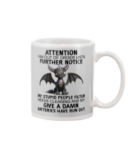 Attention Mug tile