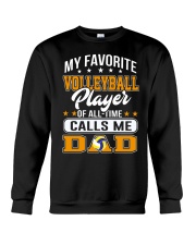 My Favorite Volleyball Player Calls Me Dad Crewneck Sweatshirt tile