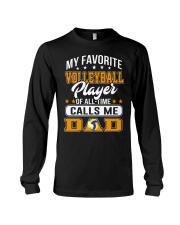 My Favorite Volleyball Player Calls Me Dad Long Sleeve Tee tile