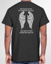 Limited Edition - My Dad Is My Guardian Angel Classic T-Shirt garment-tshirt-unisex-back-04