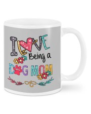 I Love Being A Dog Mom Mugs tile