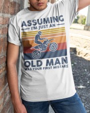Assuming Im Just an Old Man Was Your First Mistake Classic T-Shirt apparel-classic-tshirt-lifestyle-27