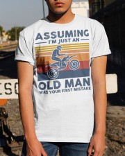 Assuming Im Just an Old Man Was Your First Mistake Classic T-Shirt apparel-classic-tshirt-lifestyle-29