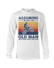 Assuming Im Just an Old Man Was Your First Mistake Long Sleeve Tee tile