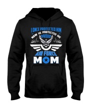 Proud Air Force Mom Hooded Sweatshirt front