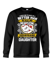 God Sent Me Son And Daughter Crewneck Sweatshirt tile