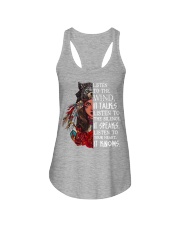 Listen To The Wind Ladies Flowy Tank tile